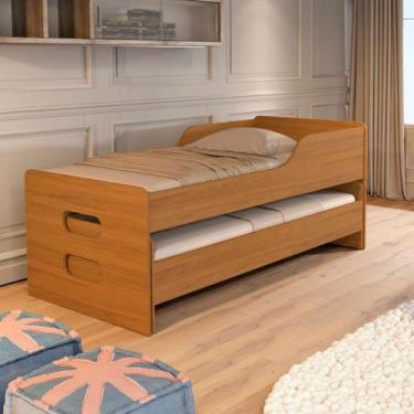 Imagem de Bicama Solteiro Elis Segura Estrado Alta Qualidade 100% MDF - Anyben, 