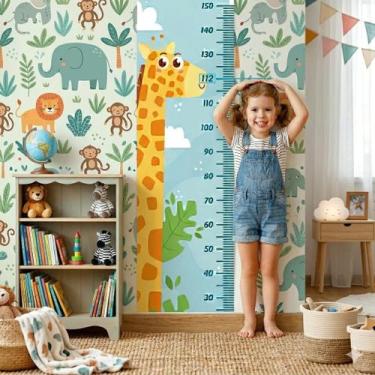 Imagem de Régua Infantil de Parede  Medidor de Altura Para Crescimento De Crianç