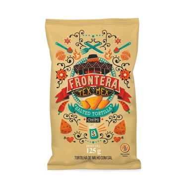Imagem de Tortilla chips sal 125G frontera