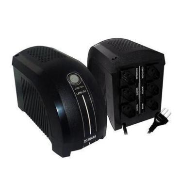 Imagem de Nobreak TS Shara UPS Mini 600VA Mono 115V Black 4004-Unissex