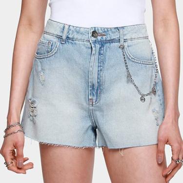 Imagem de Shorts Jeans CLC Casual Feminino-Feminino