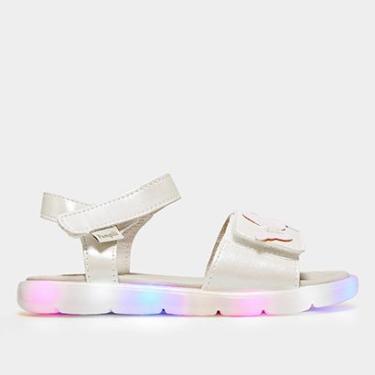 Imagem de Sandália Infantil Pampili Borboleta Com Led Menina-Feminino