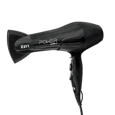 Imagem de Secador De Cabelo Lizz Power Dry 2000W Preto Bivolt, Bivolt