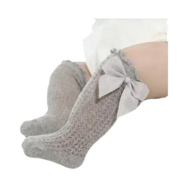Imagem de Meias de Algodão para Bebê Menina (0-24 Meses) - Laço e Arco - Verão, 