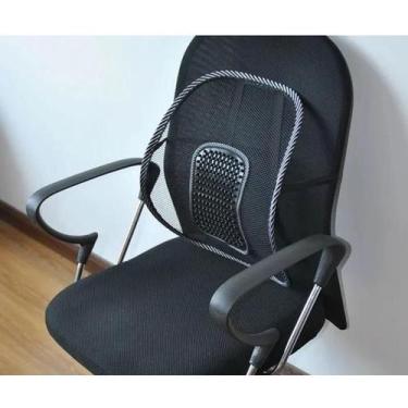Imagem de Encosto Lombar para Carro e Cadeira de Escritório - Suporte Ergonômico