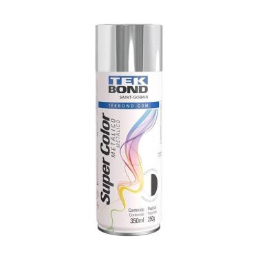 Imagem de Tinta Spray Tekbond Metálica Cromado 350ml
