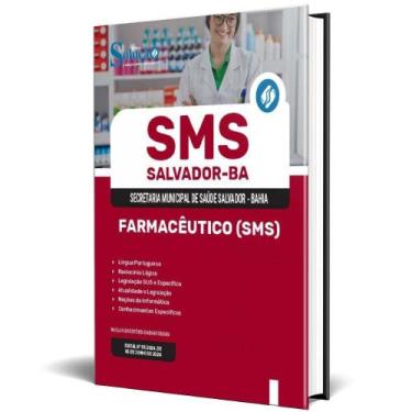 Imagem de Apostila Sms Salvador 2024 - Farmacêutico (Sms) - Editora Solucao