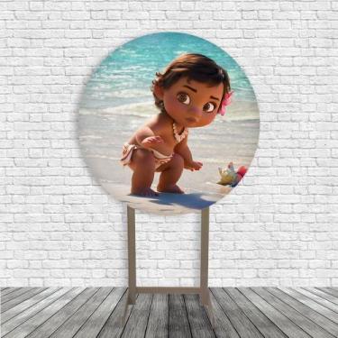 Imagem de Capas Painel Redondo Painel Moana - Genérica