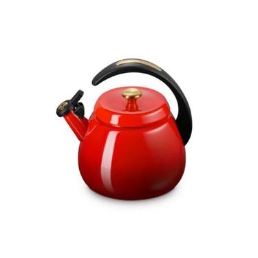 Imagem de CHALEIRA CLOCHE LE CREUSET 2,1L EM AÇO INOX ESMALTADO VERMELHO 40109010601000
