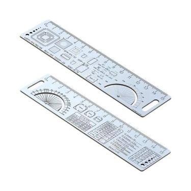 Imagem de Régua PCB De 6 Polegadas Para Engenheiros Eletrônicos, Fãs De Arduino,