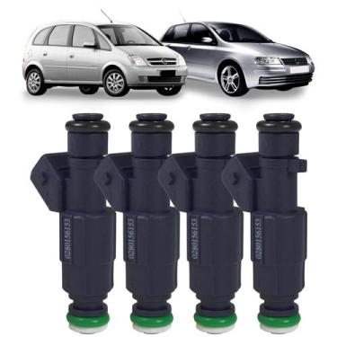 Imagem de Kit 4 Bico Injetor Stilo 2002 A 2004 1.8 16v Gasolina Seeds - SEEDS AU