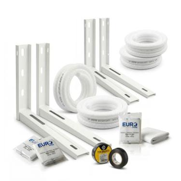 Imagem de Kit Instalação Ar Condicionado Inverter 7 à 12000 BTUs 4M - Estrelar