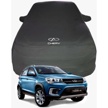 Imagem de Capa de Carro Chery Tiggo 2 Tecido  Lycra Premium - Cadilhe Capas, Pre