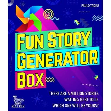 Imagem de Fun Story Generator Box - There Are A Million Stories Waiting To Be Told. Which One Wil...