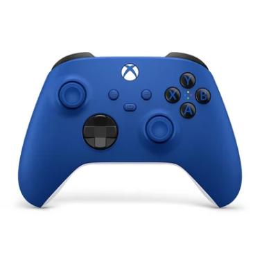 Imagem de Controle Sem Fio Xbox Series S, X, One E Pc Azul Shock Blue - Qau-00065