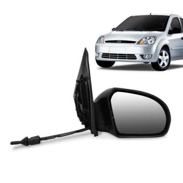 Imagem de Retrovisor Ford Fiesta 2002 a 2014 4P com controle - Retrovex, Lado do