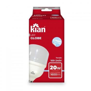 Imagem de Lâmpada LED Globe 20W 1600 Lumens 25.000 Horas - Kian, Bivolt
