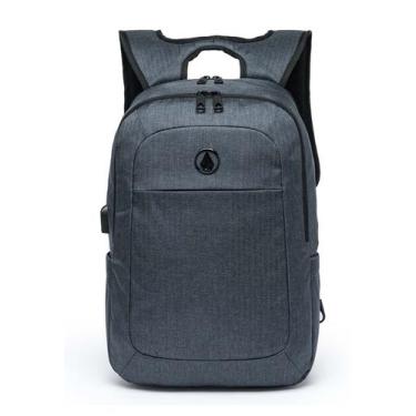 Imagem de Mochila Executiva Volcom Resistente USB Chumbo Notebook Reforçada, U