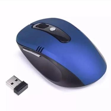 Imagem de Mouse Sem Fio Wireless 7 Botões Usb Notebook Pc Alcance 10m Gamer Trab
