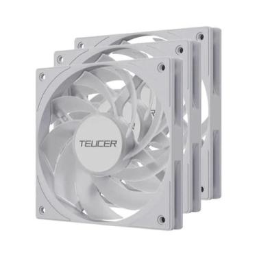 Imagem de Ventilador De PC Ultra Fino De 12CM 12V 4PIN PWM Silencioso Com Alta P