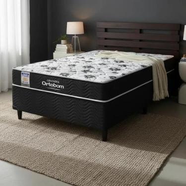Imagem de Cama Box Conjugada de Espuma Ortobom Union Ortopedic Casal 138 cm, Pre