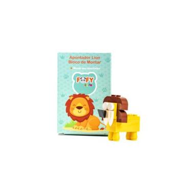 Imagem de Apontador lion bloco de montar ff4018 - fofy - leão