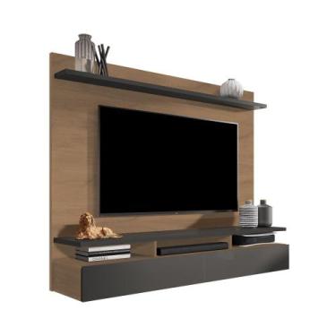 Imagem de Painel Para Tv Home Suspenso Para Até 55 Polegadas Roma - - Lumiere De