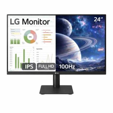 Imagem de Monitor Gamer LG 24" FHD 100Hz 5ms Painel IPS HDMI Preto
