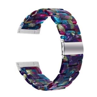Imagem de Substituição de pulseira de resina moderna para Fitbit Versa 3/Sense -