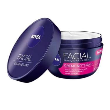 Imagem de Creme Facial Nivea Noturno 100g - Hidratação Profunda com Vitamina B5