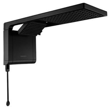 Imagem de Chuveiro eletrônico 7800 watts 220V Acqua Duo Matte Black - Lorenzetti