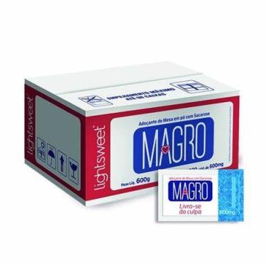 Imagem de Adoçante Magro Light Sachê 0,5g Caixa Com 1000 Unidades