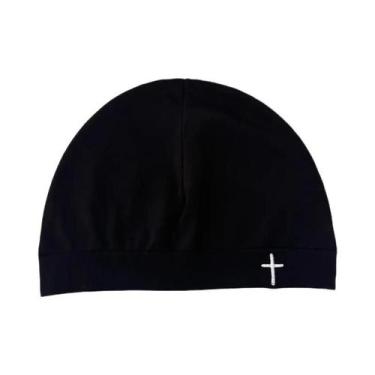 Imagem de Gorro Quente Com Bordado De Caveira Em Nylon De Camada Única Para Fest