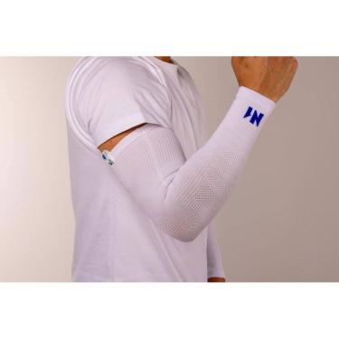 Imagem de Protetor De Braço Branco P Licenciado Cruzeiro Resistência Uso Diário N1 Sport