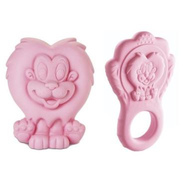 Imagem de Brinquedo de Vinil para bebê  - Mordedor e Leão Hello Baby - KOPECK, R