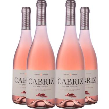 Imagem de Vinho Rose Cabriz Colheita Selecionada Dão 750ml Kit 4 Garrafas
