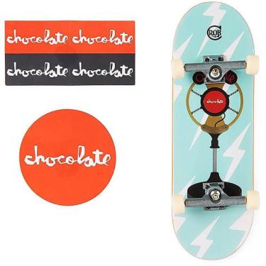 Imagem de Skate de Dedo Techdeck 96mm com Adesivos para Personalização Sunny Brinquedos