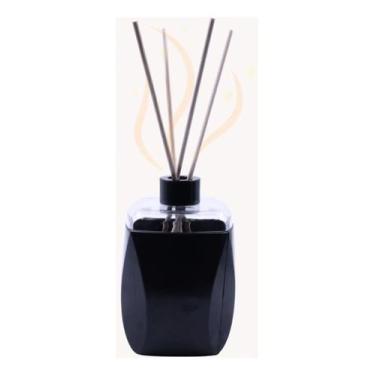 Imagem de Aromatizador Difusor De Ambientes Preto 4 Vareta 400ml Luxo - Micromax