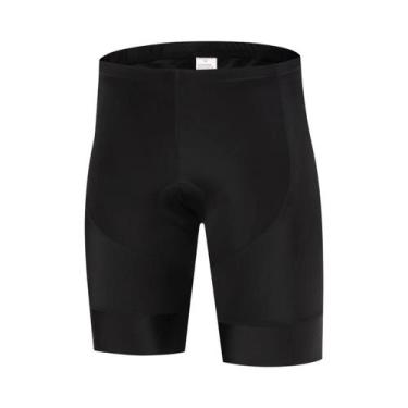 Imagem de Bermuda De Ciclismo Masculina Preta De Secagem Rápida Para Verão Com A