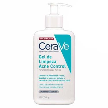 Imagem de Gel de Limpeza para Pele Oleosa e Acneica CeraVe Acne Control, 340g
