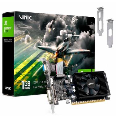 Imagem de Placa de Vídeo GPUVK2101GBLP com GPU NVIDIA Geforce G210 e Saídas HDMI DVI VGA Low Profile 1GB DDR3 Vinik