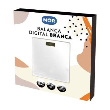 Imagem de Balança Digital Branca - MOR