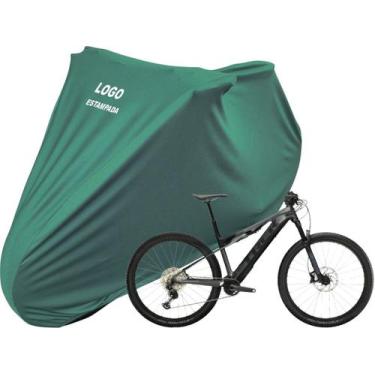 Imagem de Capa Para Proteção Bike Trek E-Caliber 9.6 2ª Geração Mtb, Verde