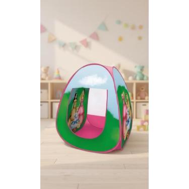 Imagem de Barraca Toca Infantil Dobrável Princesas 91x72x70cm - Congratulations 