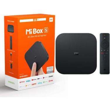 Imagem de MI BOX 4k S Original  TV Box 4K Com Comando por Voz  2a. ou 3a. Geraçã