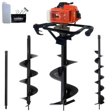 Imagem de Perfurador de Solo DPS623M 62cc 3HP com 3 Brocas e Extensão 60cm Laranja