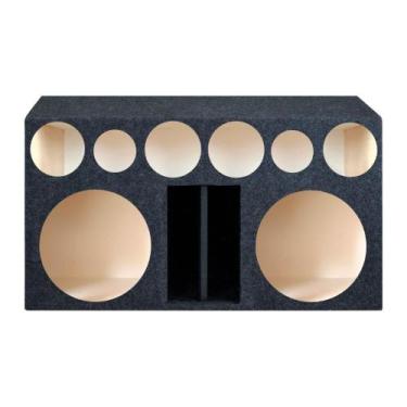 Imagem de Caixa vazia 02 alto falantes 12" + 04 cornetas + 02 tweeters turbo - C