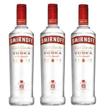 Imagem de Vodka Smirnoff 998ml 03 Unidades