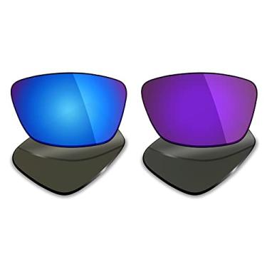 Imagem de 2 pares de lentes polarizadas de substituição para óculos de sol Oakley Conductor 6 – Opções