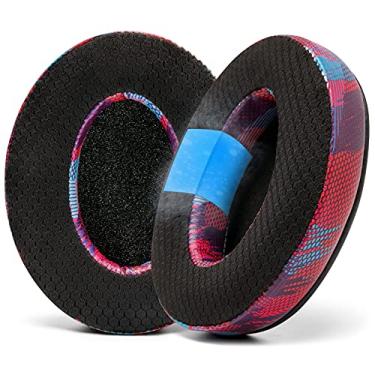 Imagem de Almofadas de gel de resfriamento WC Freeze - compatíveis com Cloud Hyperx, Steelseries Arctis, ATH M50X, Turtle Beach Stealth e muito mais | (Speed ​​Racer)